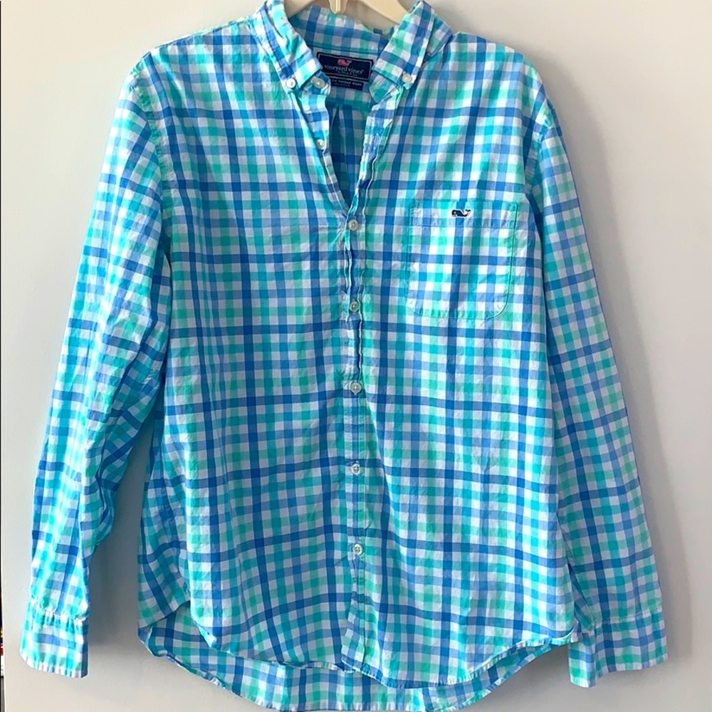 Vineyard Vines Slim Fit Tucker sz L